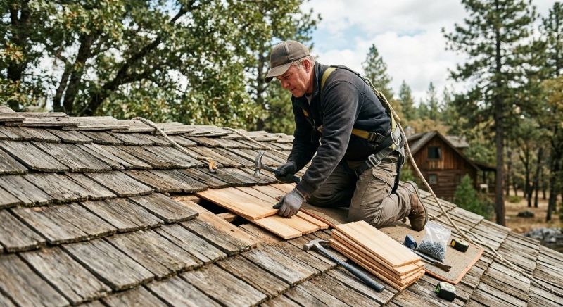 Shake Shingle Repair in Springfield, PA
