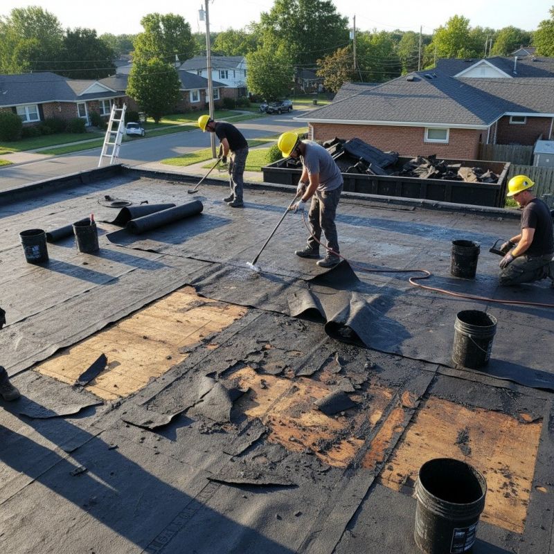 Single Ply Roof Repair in Collingswood, NJ