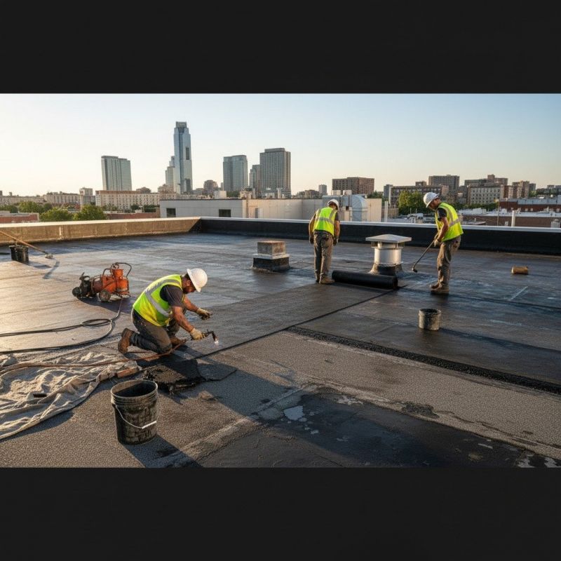 Single Ply Roof Repair in Collingswood, NJ