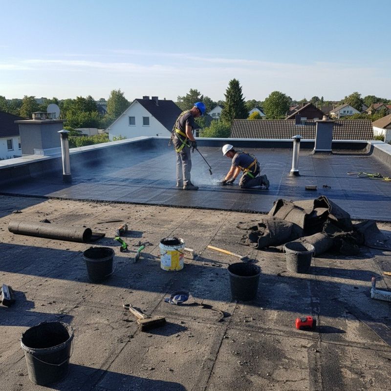 Single Ply Roof Repair in North Wales, PA