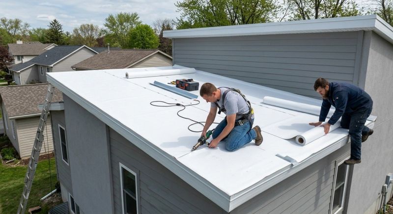 Single Ply Roof Repair in Wynnewood, PA