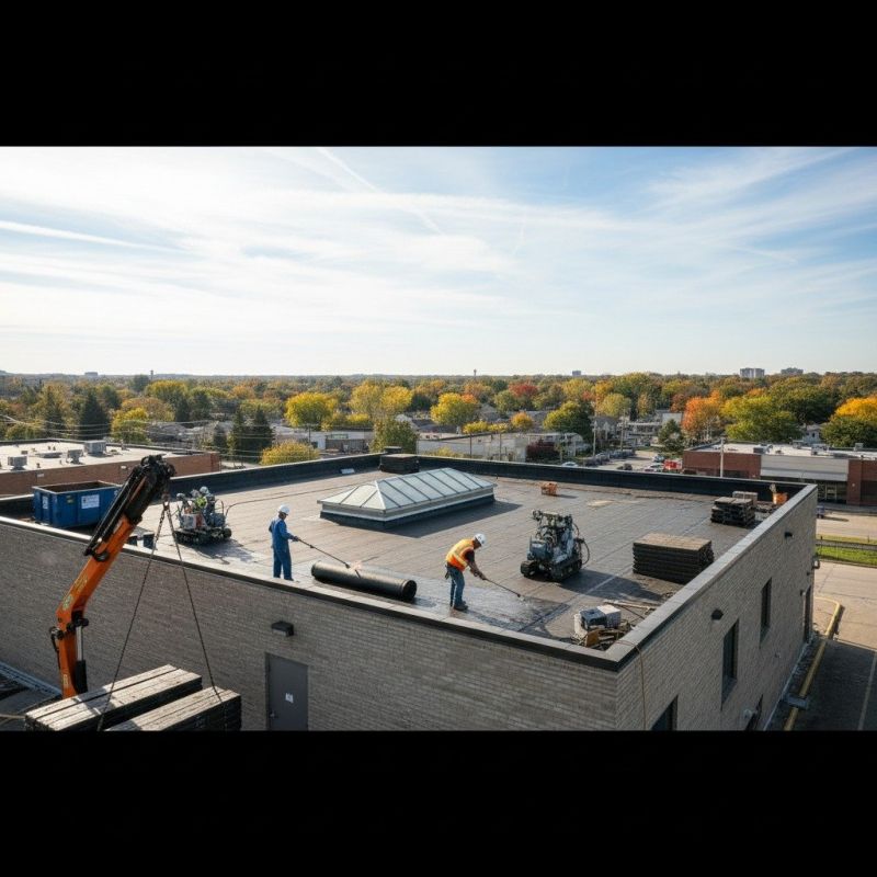 Single Ply Roof Replacement in Willow Grove, PA