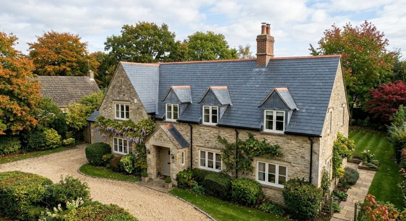 Slate Roof Construction in Haddonfield, NJ