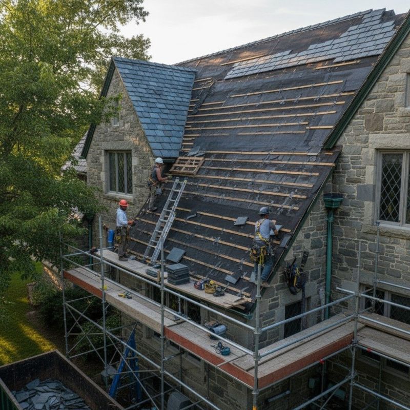 Slate Roof Replacement in Richboro, PA