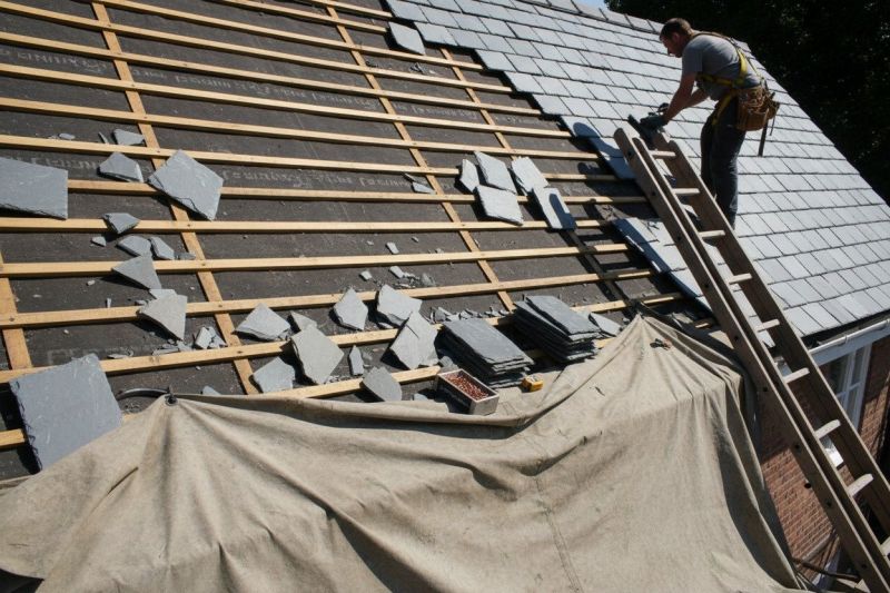 Slate Roof Replacement in Springfield, PA