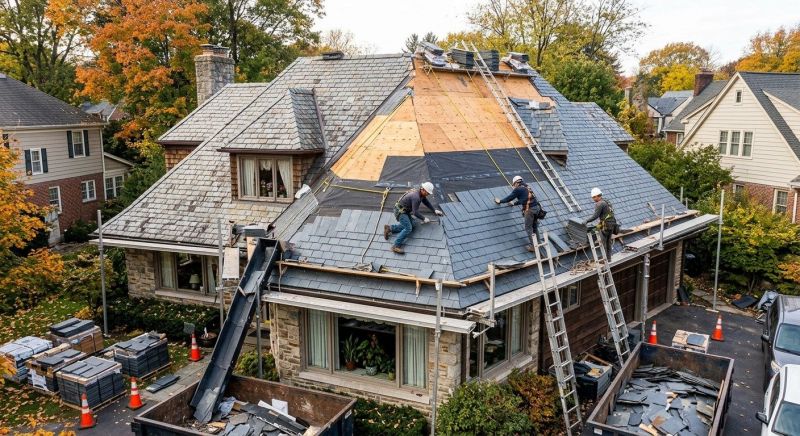Slate Shingles Repair in Royersford, PA