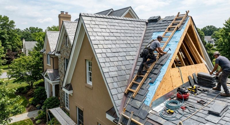 Slate Shingles Repair in Springfield, PA
