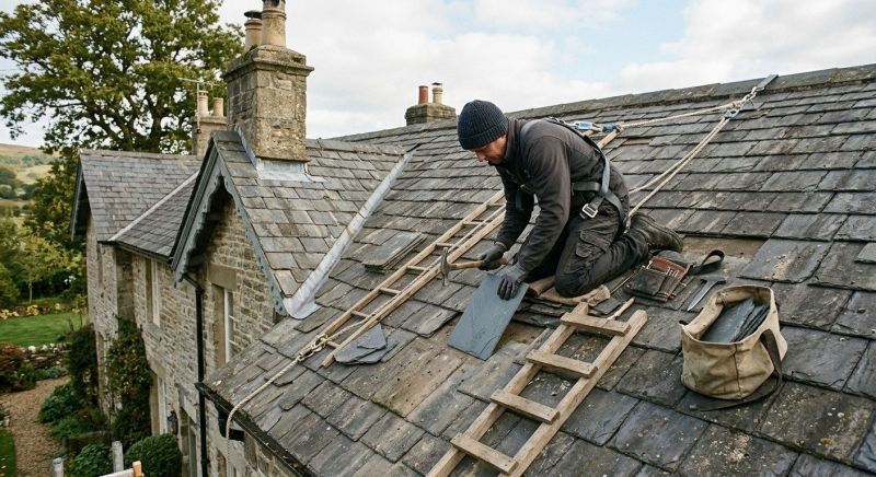 Slate Shingles Repair in Wayne, PA