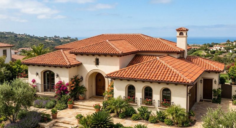 Spanish Tile Roof Replacement in Bryn Mawr, PA