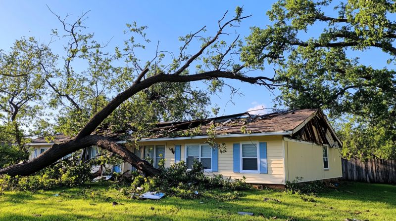 Storm Damage Roof Repair in Audubon, NJ