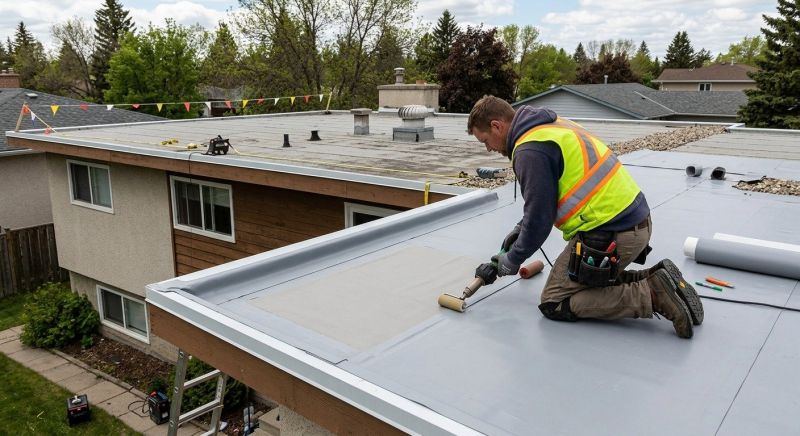 Synthetic Roof Repair in Bryn Mawr, PA