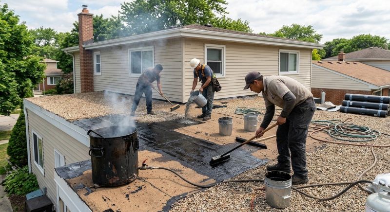 Tar And Gravel Roof Repair in Collingswood, NJ