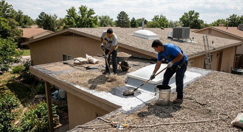 Tar And Gravel Roof Repair in King Of Prussia, PA