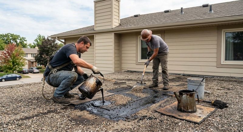 Tar And Gravel Roof Repair in King Of Prussia, PA