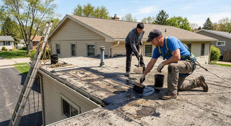 Tar And Gravel Roof Repair in Wycombe, PA