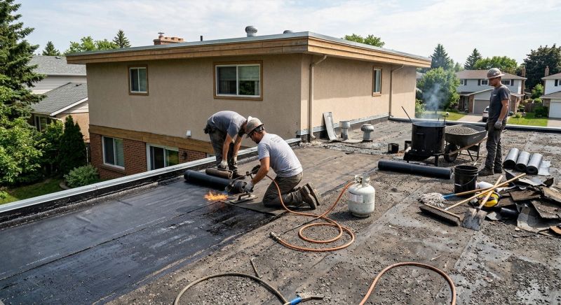 Tar Roof Repair in Southampton, PA