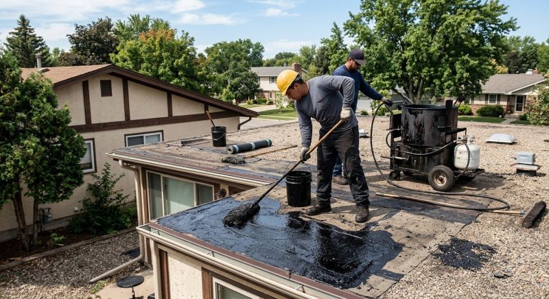 Tar Roof Repair in Spring Mount, PA