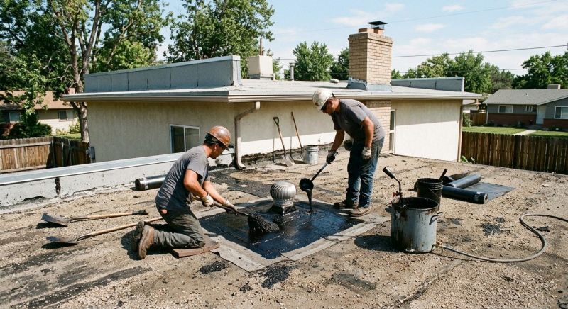 Tar Roof Repair in Spring Mount, PA