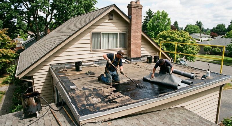 Tar Roof Repair in Spring Mount, PA