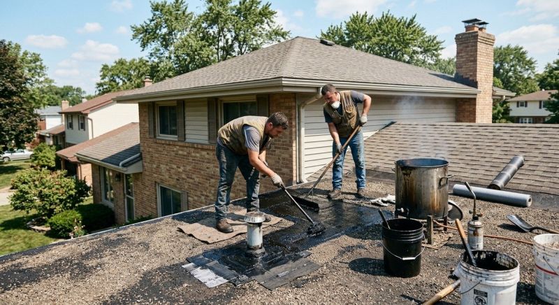 Tar Roof Repair in Upper Darby, PA