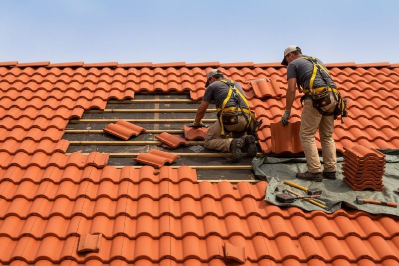 Tile Roof Repair in Broomall, PA