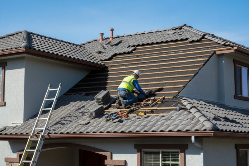 Tile Roof Repair in Perkasie, PA
