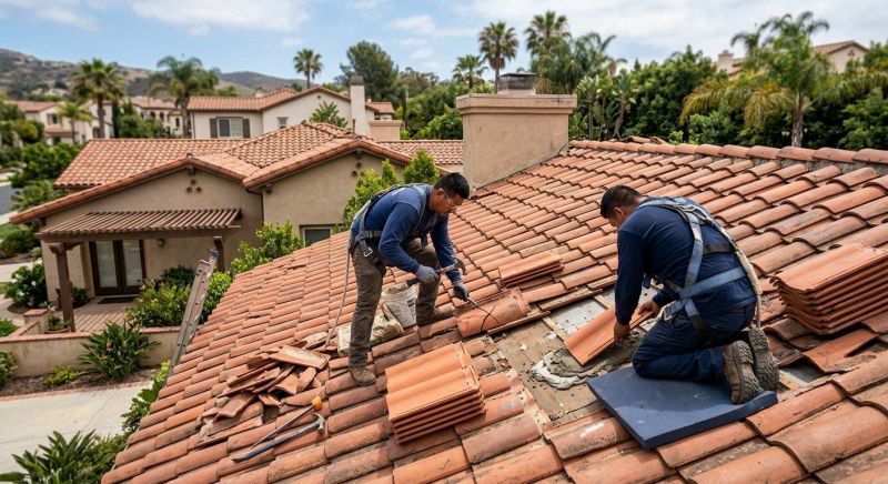 Tile Roof Repair in Phoenixville, PA