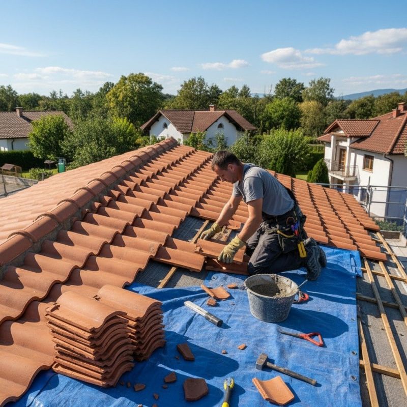 Tile Roof Repair in Wycombe, PA