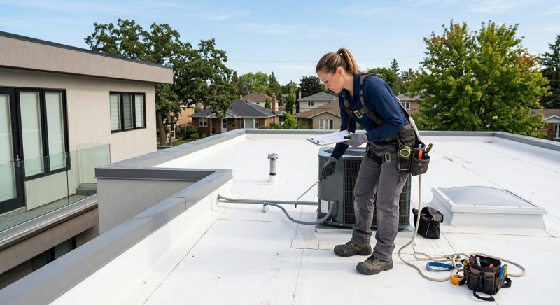 Tpo Roof Inspection in Bryn Mawr, PA