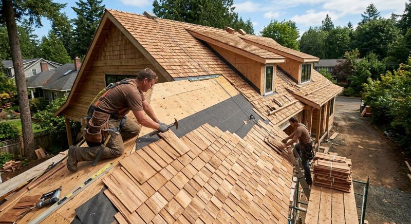 Wood Roofing Installation in Warrington, PA