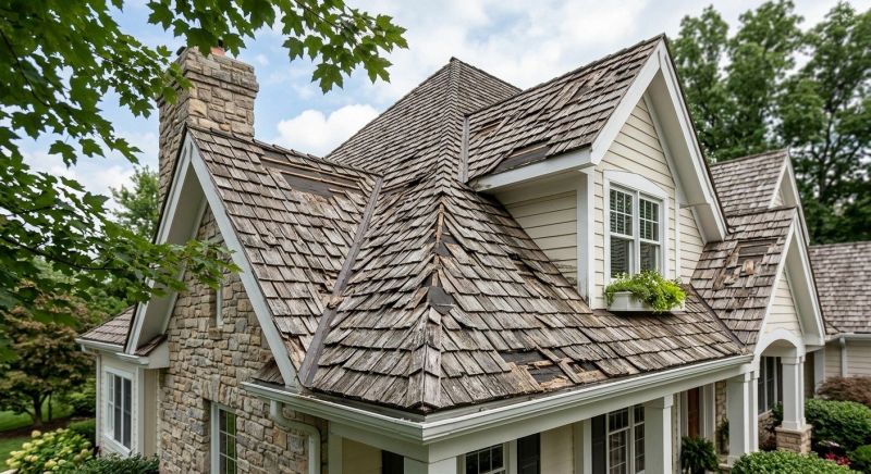 Wood Shake Roof Repair in Wynnewood, PA