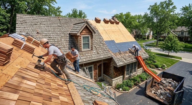Wood Shake Roof Replacement in Skippack, PA