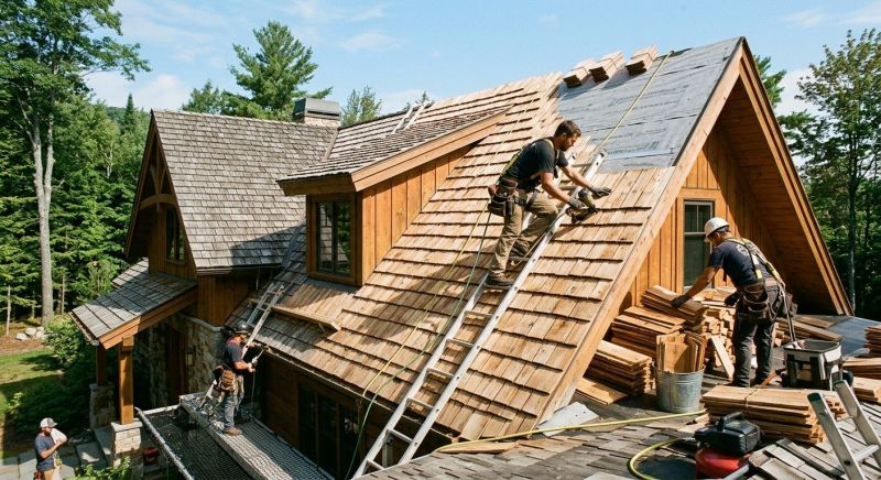 Wood Shake Roof Replacement in Willow Grove, PA