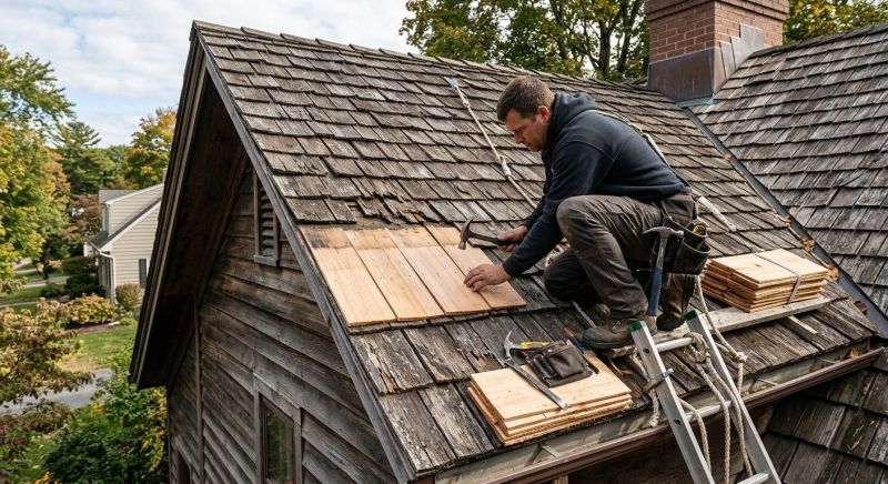 Wood Shingles Repair in Perkasie, PA