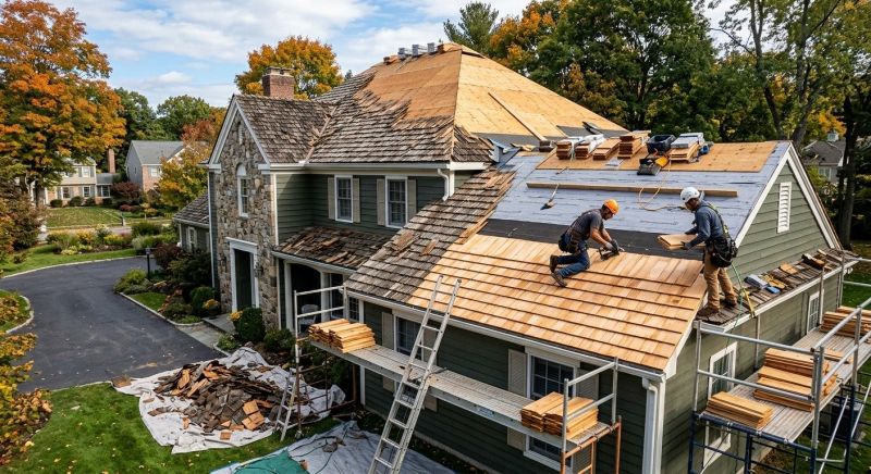 Cedar Roof Replacement in Pottstown, PA