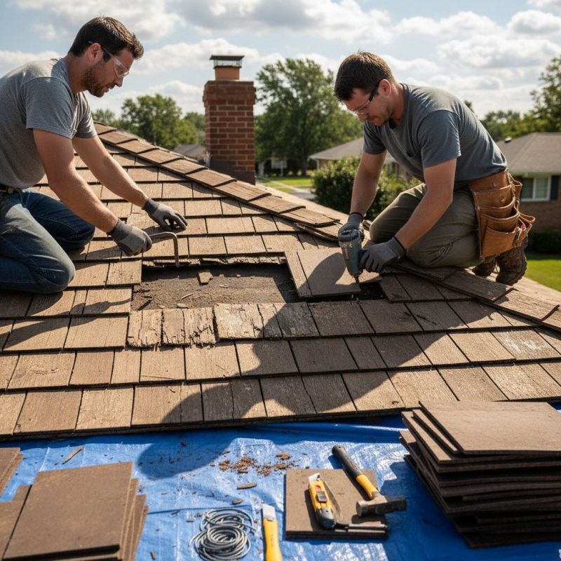 Cedar Shake Roof Repair in Perkasie, PA