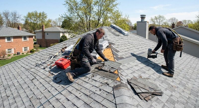 House Roof Repair in Pottstown, PA