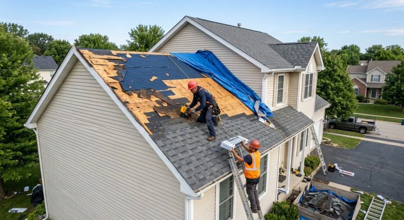 Roof Damage Restoration in West Chester, PA