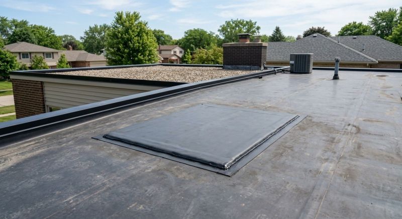Rubber Roof Repair in Telford, PA