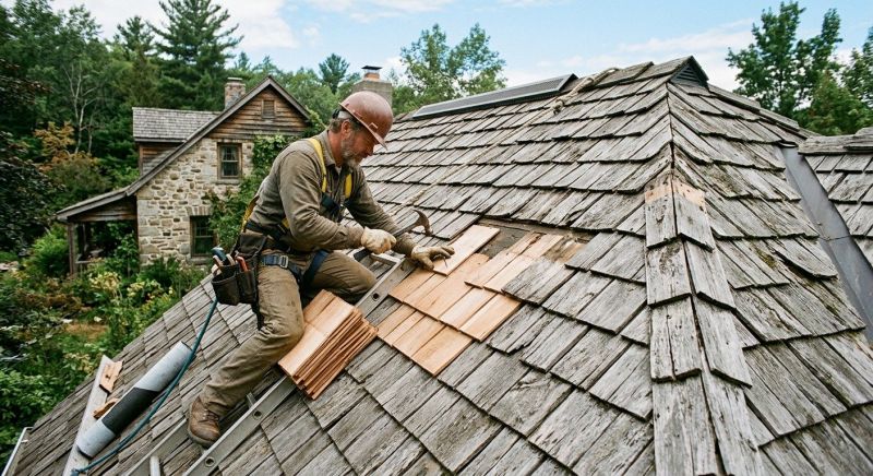 Shake Shingle Repair in Perkasie, PA