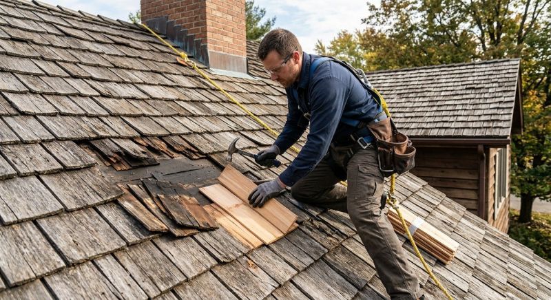 Shake Shingle Repair in Southampton, PA