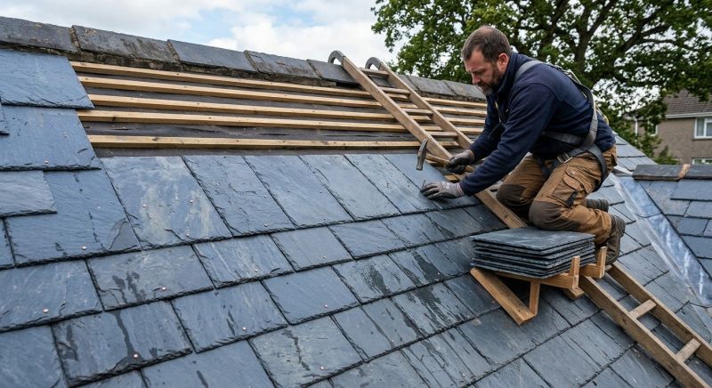 Slate Roof Construction in Upper Darby, PA