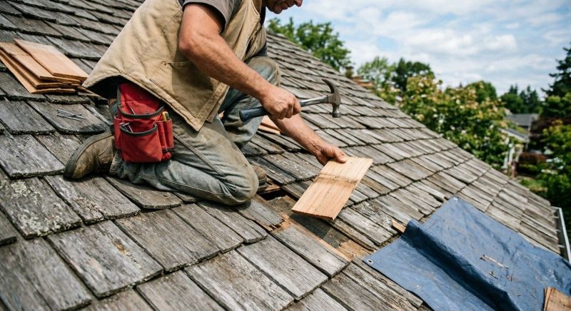 Wood Shingles Repair in Warminster, PA